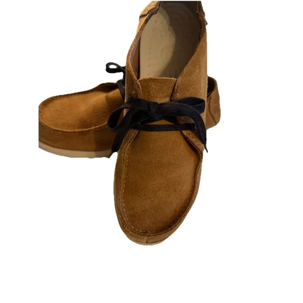 CROCS Men's Tan Nubuck Walu Chukka Lace Up Sz- 10 Moccasin‎ Casual Comfort Rare